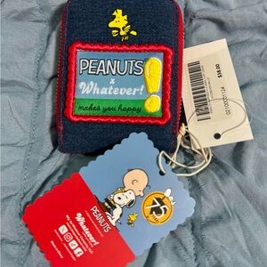 Peanuts Blue and Red Card Holder
